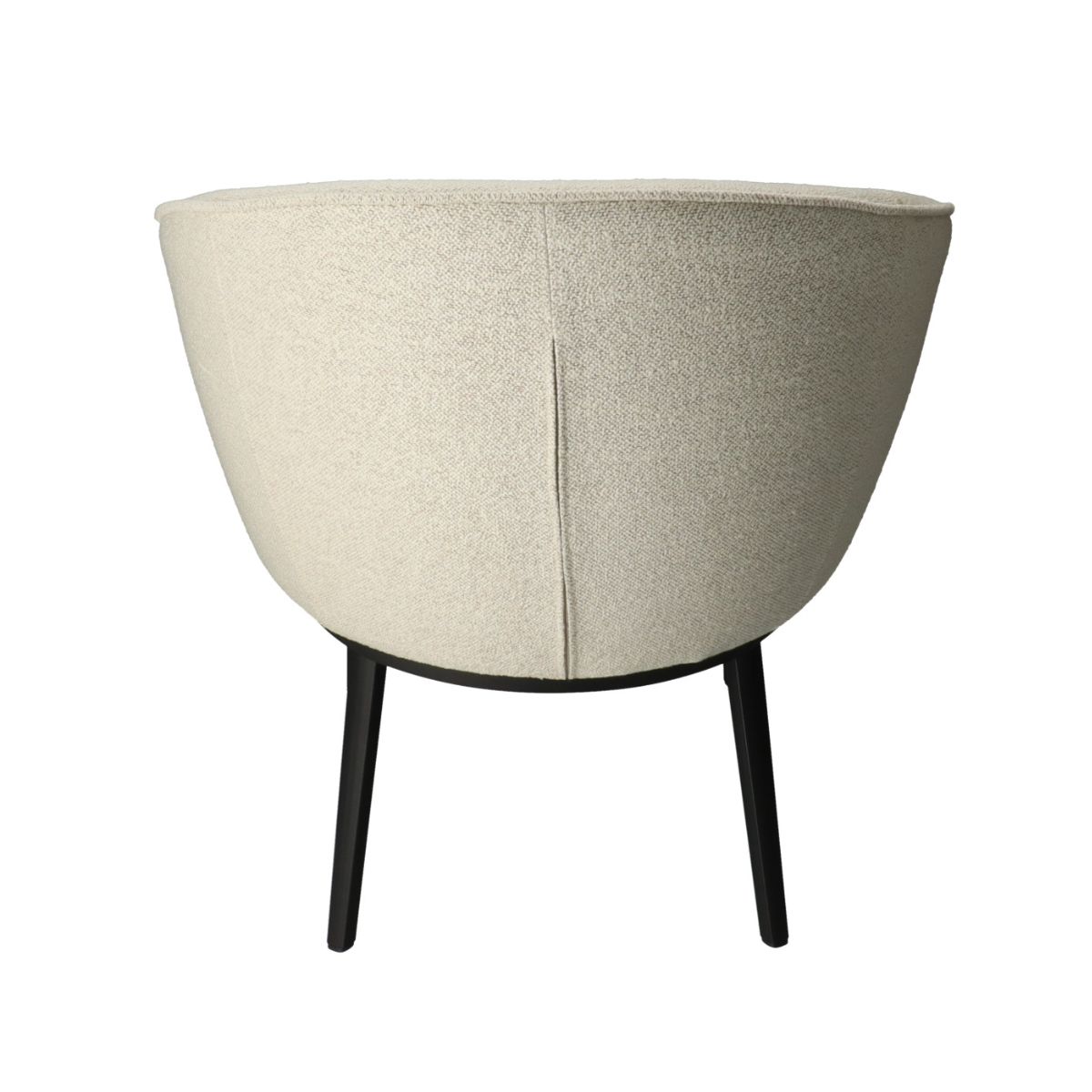 UQ NAGI LOUNGE BOUCLÉ Beige design Upholstered indoor armchair